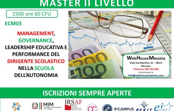 ECM03 – MANAGEMENT, GOVERNANCE E PERFORMANCE DEL DIRIGENTE NELLA PUBBLICA AMMINISTRAZIONE